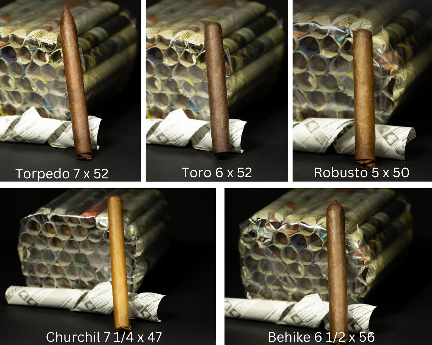 Super Premium Cigars Sampler of 5