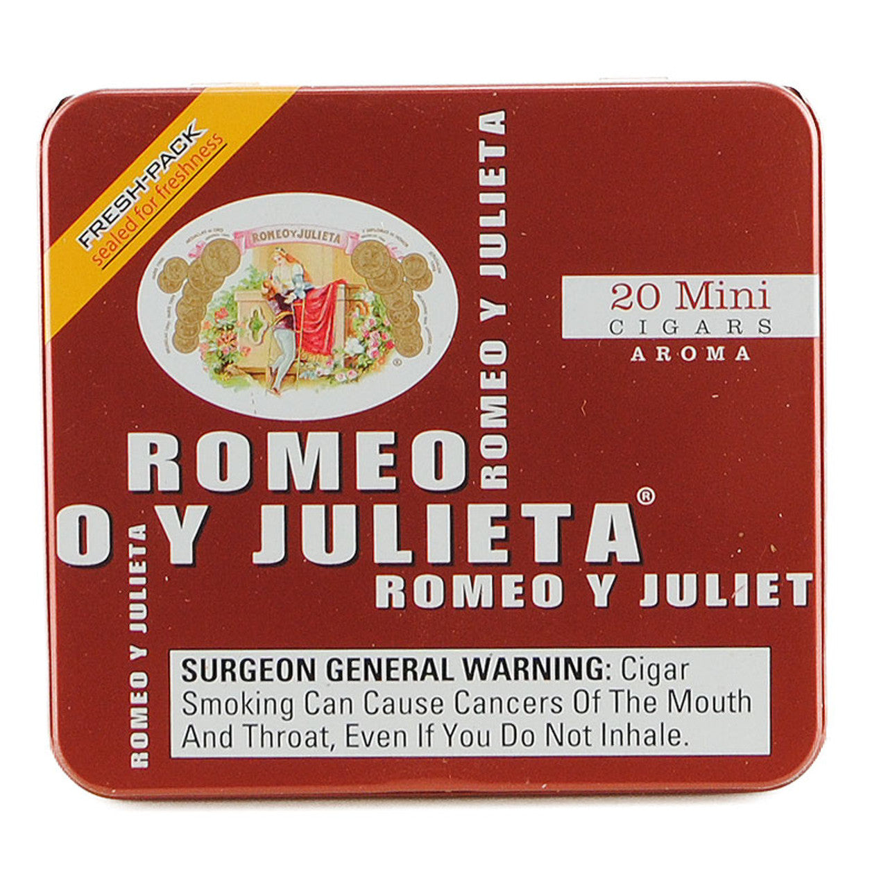 Romeo Y Julieta 1875 Mini Red Aroma Tins