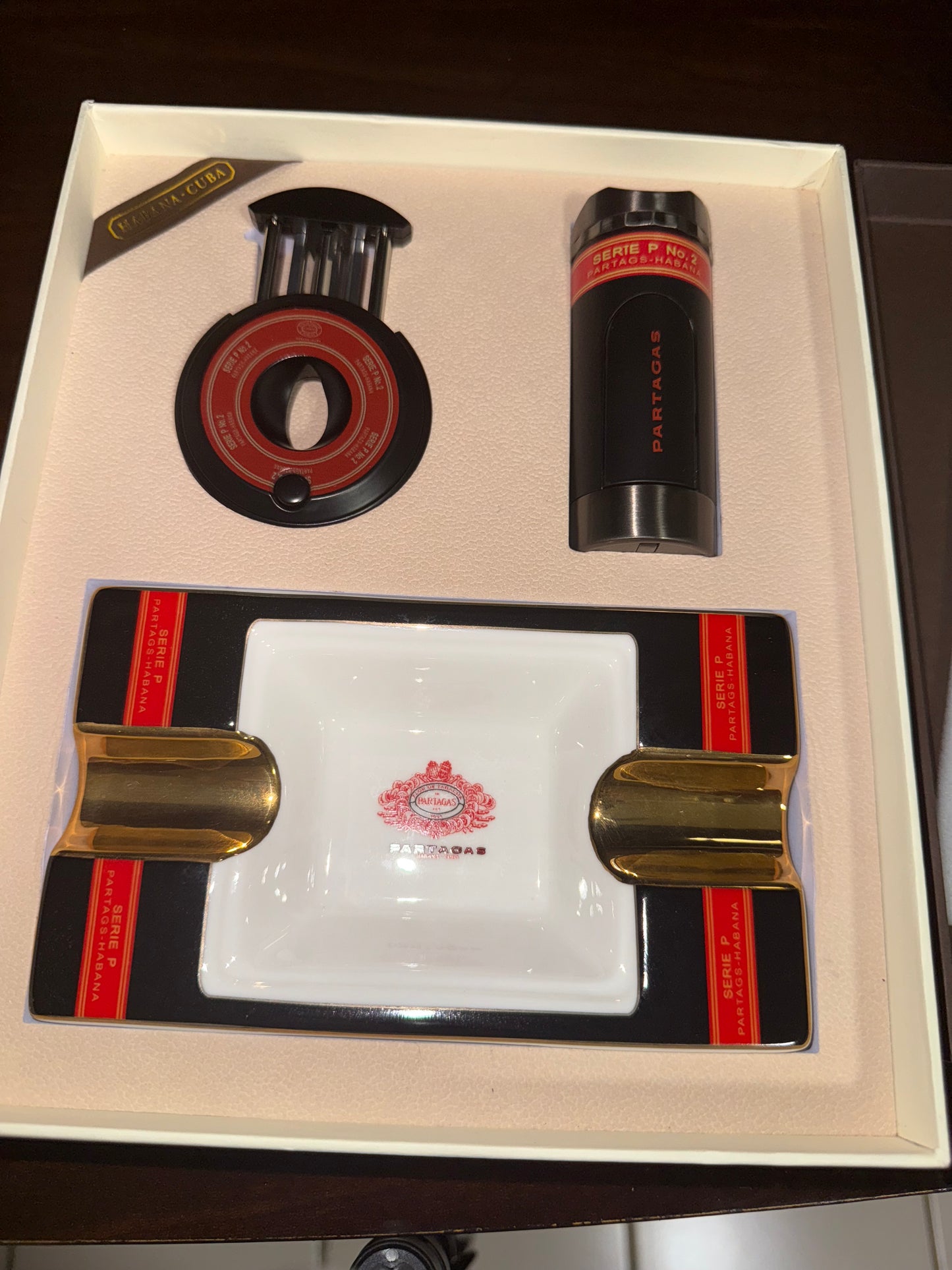 Partagás Serie P Cigar Accessory Gift Set