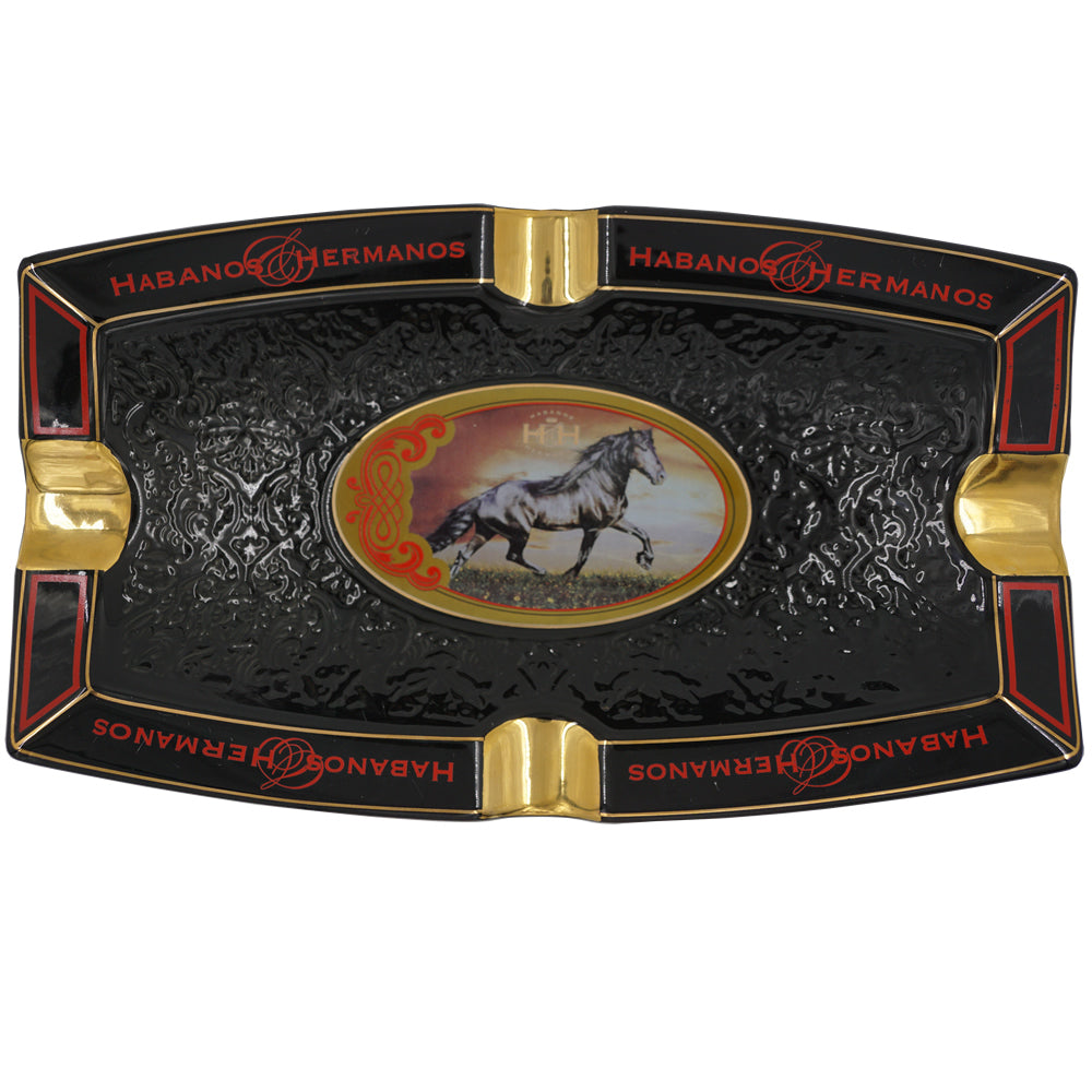 The Gentlemen Club Collection- Azabache Cigar Ashtray - 12” x 7.2” x 2”