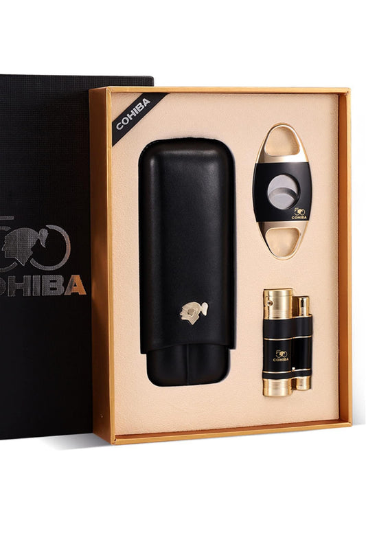 Cohiba Portable Humidor Set