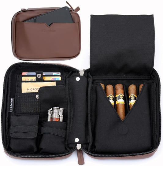 King's Palace Luxury Cigar Travel Humidor