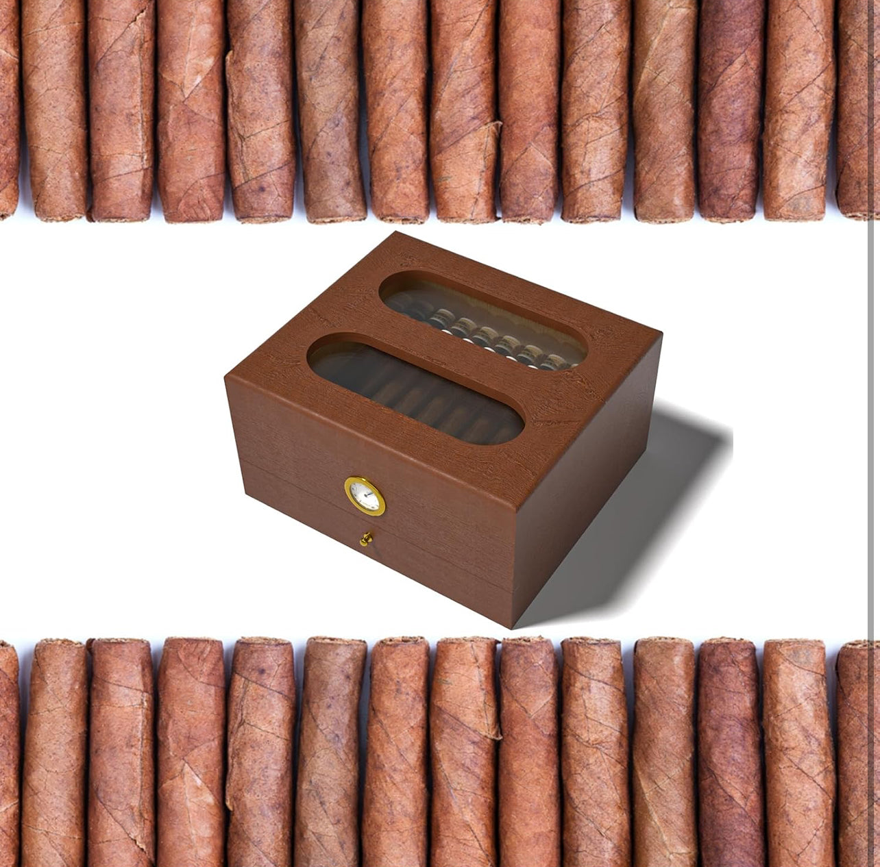 Premium Spanish Cedar Wood Humidor Box